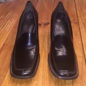 Coach Shoes Platform Heels Brown Size 7 1/2 B